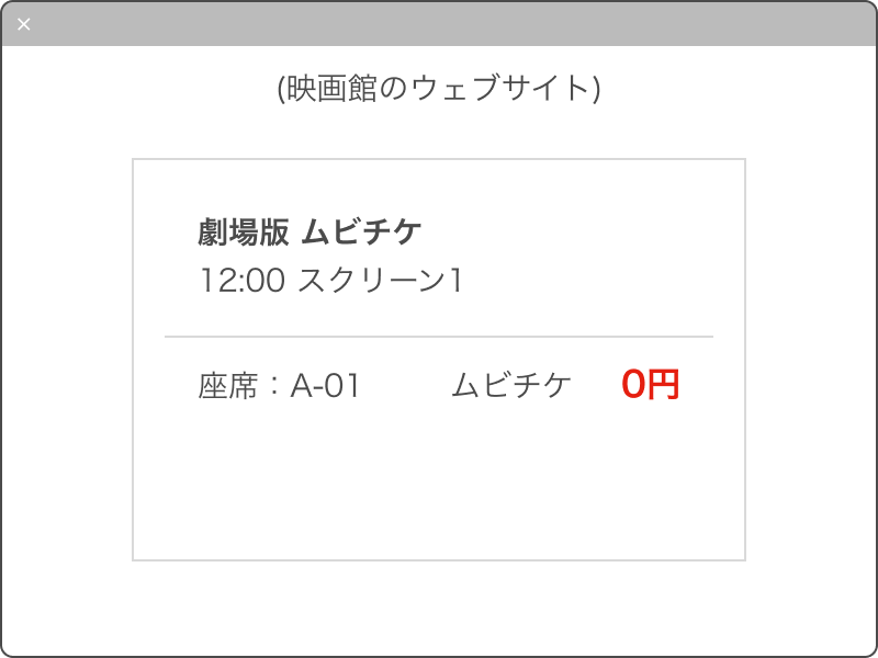 鑑賞料金確認